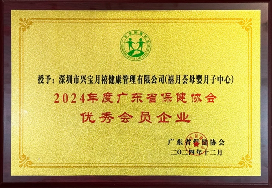 深圳月子中心榮獲“品牌影響力企業”“優秀會員企業”兩大獎項4
